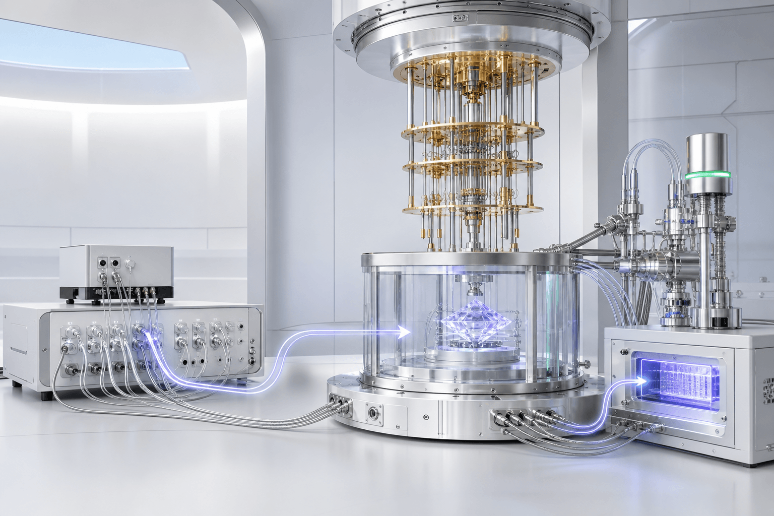 Abstract quantum research testbed used for research operations and pilot planning